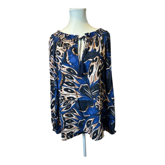 lovestitch Tops - Lovestitch Relaxed Graphic Blouse